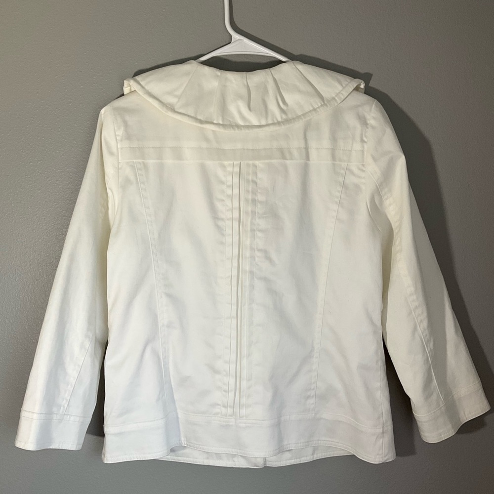Sandro sportswear white utility jacket new with tags sizeSmall - Picture 5 of 6